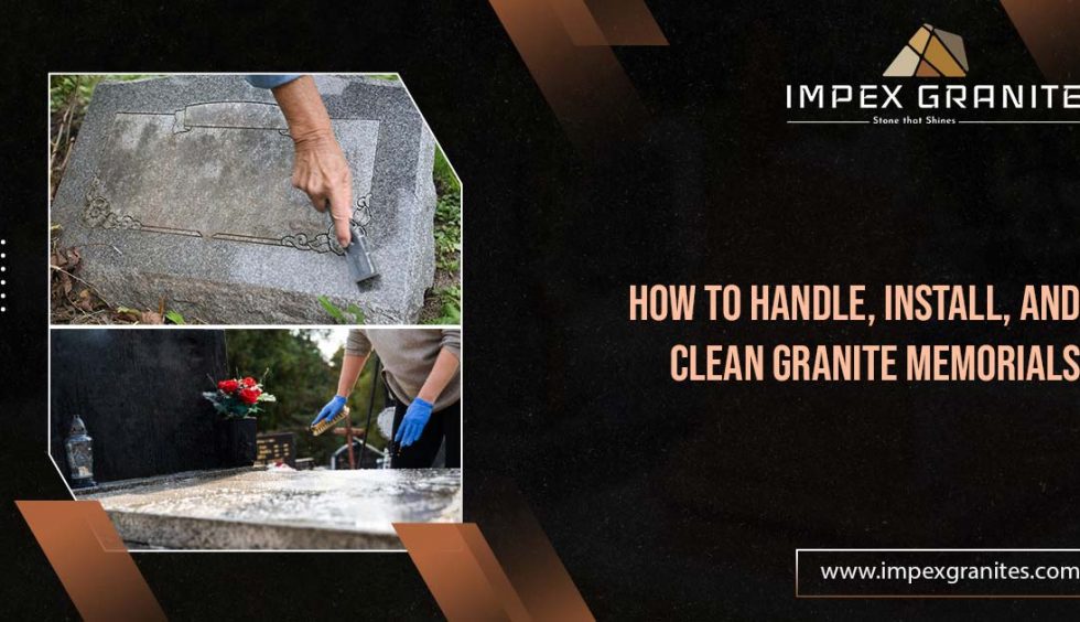 Tips for maintaining granite monuments