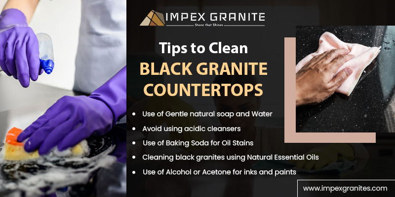 Black Granite Countertops [Styles, Tips, VIDEO + INFOGRAPHIC]