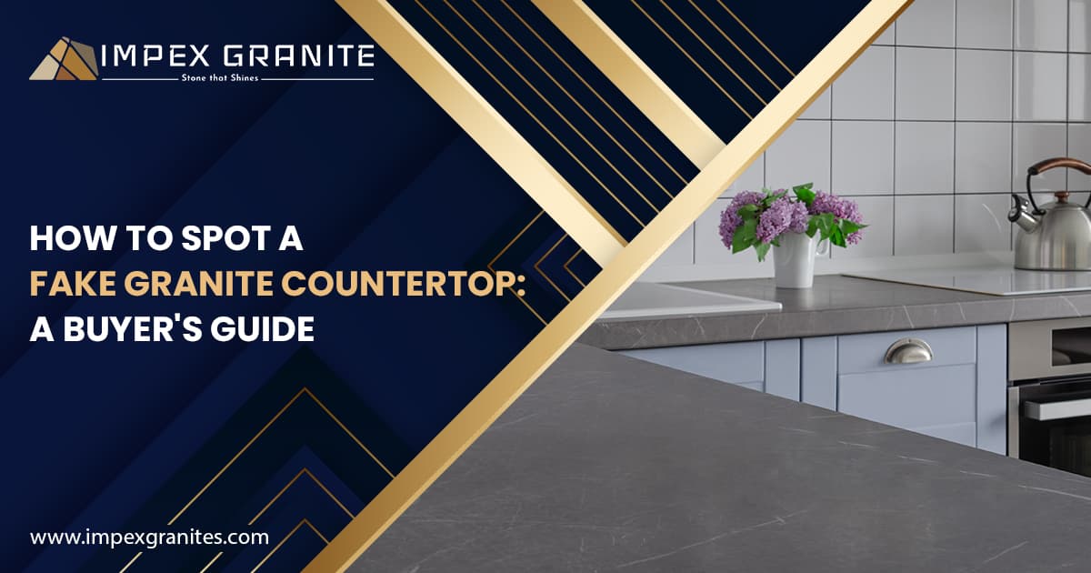 Spot a Fake Granite Countertop