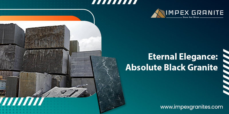 Eternal Elegance: Absolute Black Granite